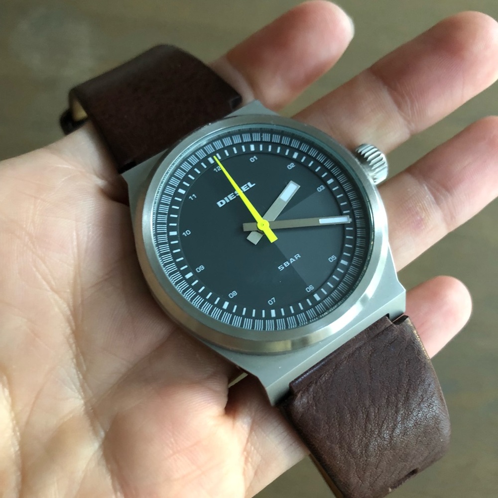 Diesel Leather Watch